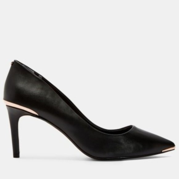 Ted Baker WISHIRI Pointed Toe Leather Pump - Picture 3 of 6